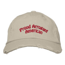 Stolt arrogant amerikan kepor