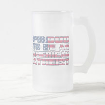 Stolt att vara en amerikanateist mugg