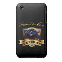 Stolt att vara en veteran iPhone 3 cover