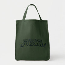 Stolt att vara enormt tote bag