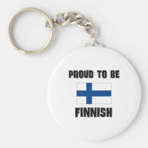 Stolt att vara FINLANDSSVENSKT Nyckelringar