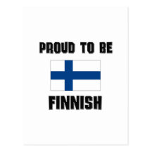 Stolt att vara FINLANDSSVENSKT Vykort