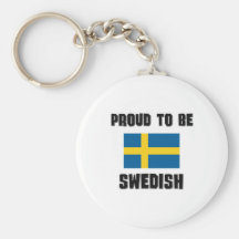 Stolt att vara SVENSKT Nyckelring