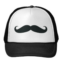 Stolt av min Stache….,Mustasch Mesh Kepsar