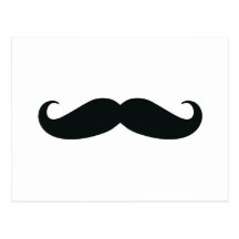 Stolt av min Stache….,Mustasch Vykort