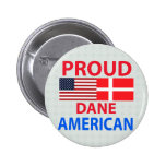 Stolt danskamerikan pins