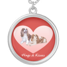 Stolt för Spanielhjärta för kung Charles halsband