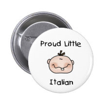 Stolt lite italienare för pojke knapp