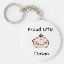 Stolt lite italienare för pojke nyckelring