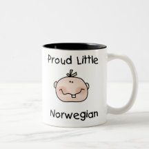 Stolt lite norrman för pojke kaffe kopp