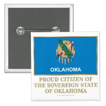Stolt medborgare av Oklahoma Knapp Med Nål