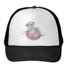 Stolt militär fru baseball hat
