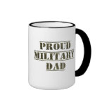 Stolt militär pappa kaffe kopp