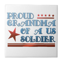 Stolt mormor av en US-soldat Keramiska Plattor