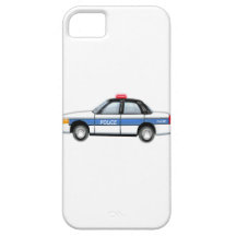 Stolt polisbil iPhone 5 Case-Mate skydd