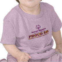 Stolt sis-litet barnt-skjorta tee shirt