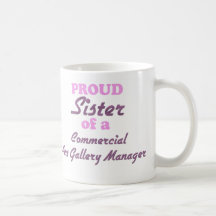 Stolt syster av en komiker kaffe kopp
