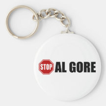 Stoppa Al Gore Nyckel Ring