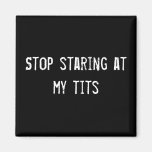 Stoppa att stirra på min tits kylskåps magneter
