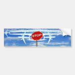Stoppa Chemtrails Bildekal