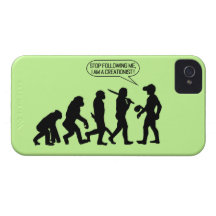 Stoppa efter mig, I-förmiddag en Creationist! Case-Mate iPhone 4 Fodral
