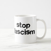 Stoppa Fascism Kaffe Koppar