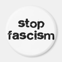 Stoppa Fascism Kylskåpmagneter