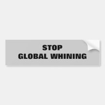 STOPPA GLOBALT GNÄLLA BILDEKAL