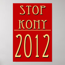 Stoppa Kony 2012 Affischer