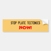 STOPPA PLÄTERAR TECTONICS, NU! BILDEKALER