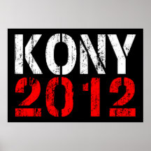 STOR AFFISCH FÖR KONY 2012
