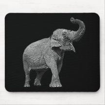 STOR ASIATISK ELEFANT - INDISK ELEFANT MUS MATTOR