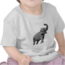 STOR ASIATISK ELEFANT - INDISK ELEFANT T SHIRT