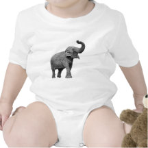 STOR ASIATISK ELEFANT - INDISK ELEFANT TSHIRTS