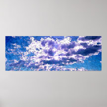 Stor himmel Montana Affischer