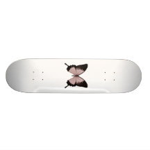 Stor röd & svart fjäril skate boards