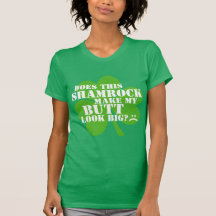 Stor Shamrockända T Shirt