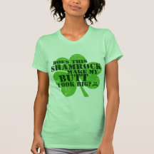 Stor Shamrockända T-shirts