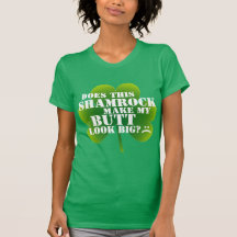 Stor Shamrockända Tee