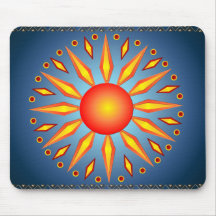 Stor sommarSolsticesol Mousepad Mus Matta