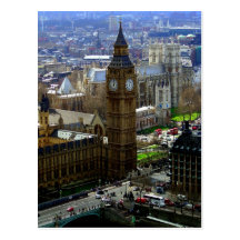 Stora Ben, London vykort