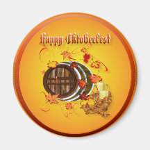 Stora Öl-Lycklig oktoberfestmagneter