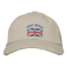 Storbritannien broderade hatten