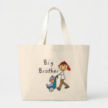 Storebror med lite broderTshirts och gåvor Tygkasse