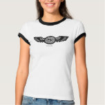 Stork med den behandla som ett barnt-skjorta desig t shirts