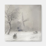 Stormiga hav av ett stenigt kustenIvan Aivazovsky  Kylskåps Magneter
