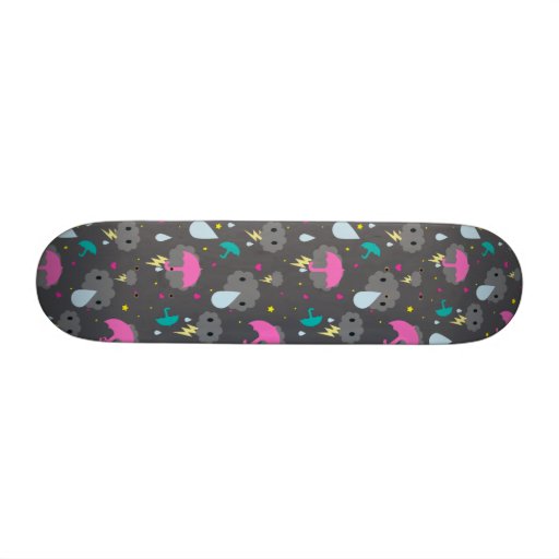 Stormiga moln skate board