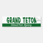 Storslagen Teton nationalpark Bildekal