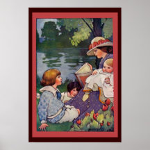 Storytime vid vatten posters