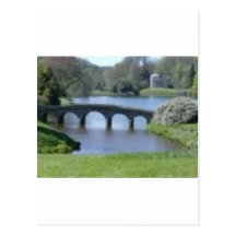 Stourhead trädgårdar vykort
